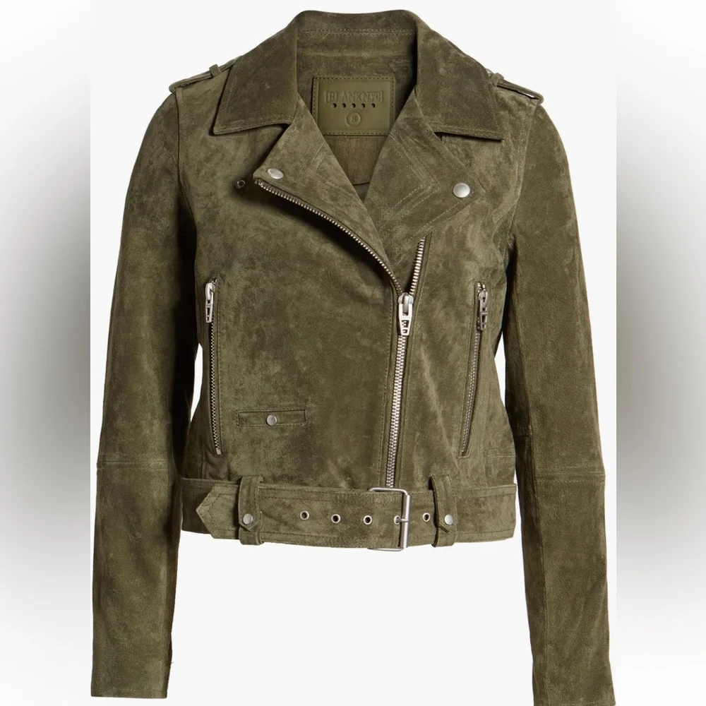 BlankNYC Suede Motojacket sz XS - Picture 4 of 6